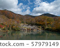 State of autumn leaves of Aomori Hakkoda hell swamp 57979149