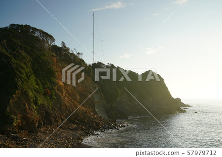 Daiosaki's differential GPS station in the morning sun 57979712