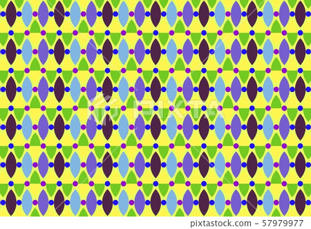 Circular seamless pattern background. Illustration design Circular seamless pattern background. Illustration design 57979977