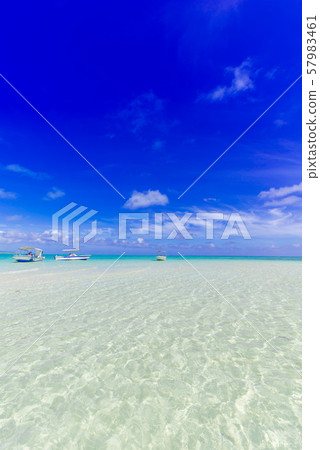 The sea seen from the phantom island 57983461