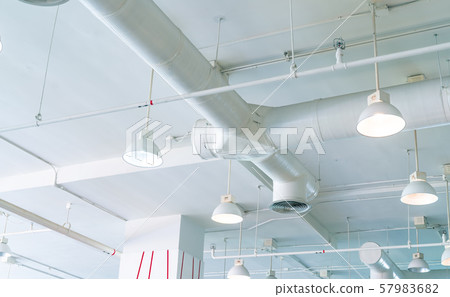 Air duct, automatic fire sprinkler safety system. 57983682
