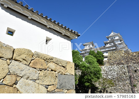 姬路城矢崎和城堡塔 57985163