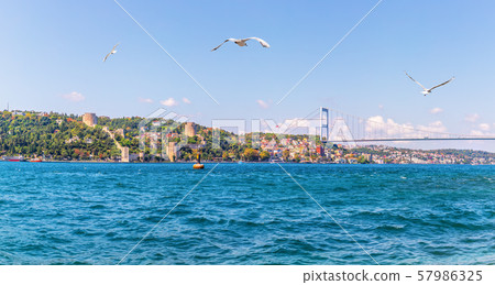 The Bosphorus view, Rumelian Castle and the 57986325