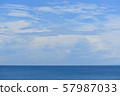 blue sea and sky 57987033