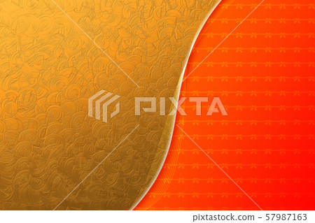 Gold and red 57987163