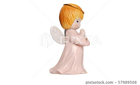 Cute angel sculpture woman 57989508