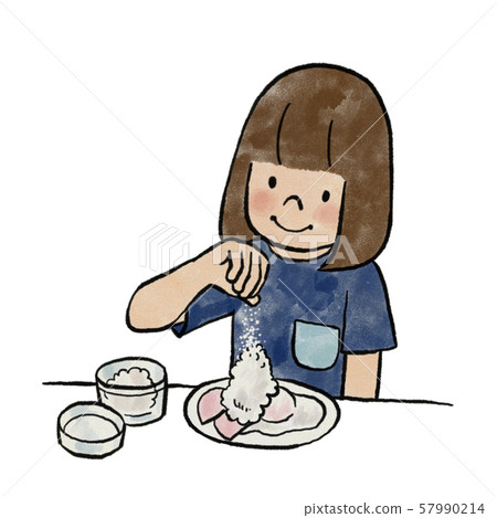 女孩撒鹽 女孩撒鹽 57990214