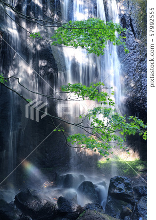 Tatsuzawa Fudo Waterfall, Momiji (Fukushima Prefecture, Inawashiro Town) 57992555