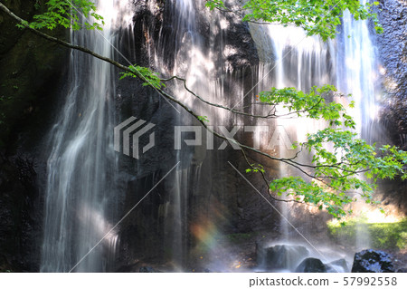 Tatsuzawa Fudo Waterfall, Momiji (Fukushima Prefecture, Inawashiro Town) 57992558