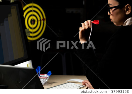 Business tomboy set dartboard as top Target 57993168