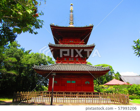 Fukuoka Prefecture Travels (Biezen Kokubunji Triple Tower) Fukuoka Prefecture Travels (Biezen Kokubunji Triple Tower) 57993206