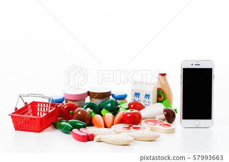 Supermarket Shopping Vegetables Fresh food Groceries Supermarket Shopping Vegetables Fresh food Groceries 57993663