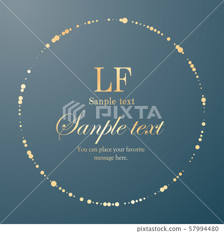 Luxury frame design, calligraphic material, luxury, template, [copy space] 57994480