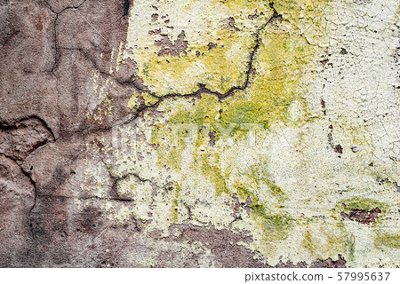 Wall fragment with scratches and cracks Wall fragment with scratches and cracks 57995637