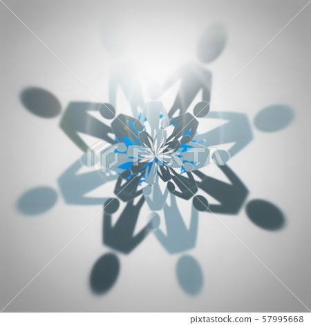 一群人手牽著手 57995668