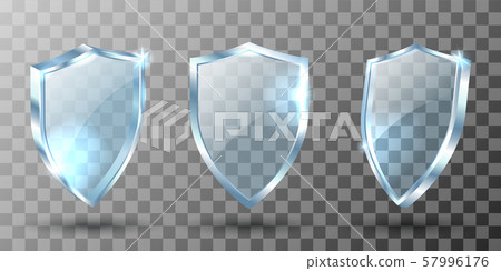 Glass shield, realistic award trophy, certificate 57996176
