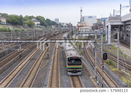 [日暮裡附近的上野東京線E231系列] 57998115