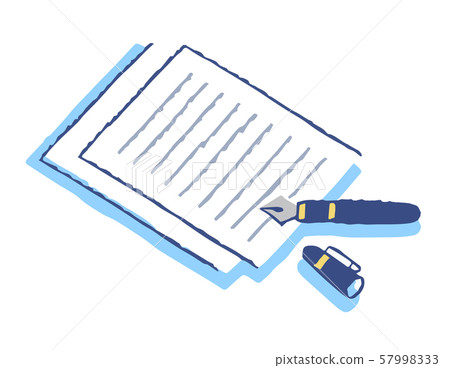 Stationery and fountain pen 57998333