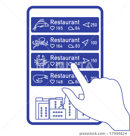 Use AR app to check information around you Use AR app to check information around you 57999824