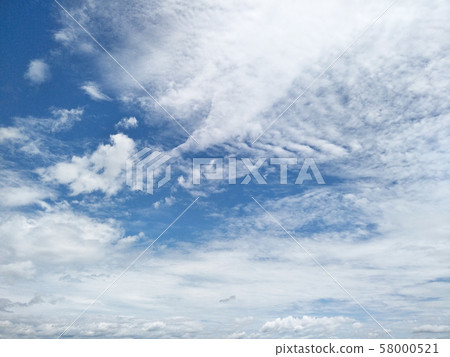 blue sky, white clouds, background image blue sky, white clouds, background image 58000521