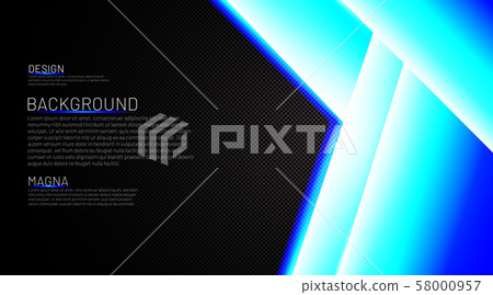 Blue triangle technology concept abstract Blue triangle technology concept abstract 58000957
