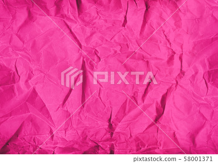pink crumpled paper texture background 58001371