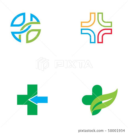 Health Medical Logo template vector Health Medical Logo template vector 58001934