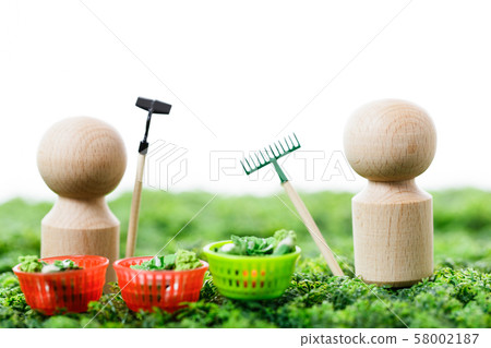 Farmer Farming Plowing work 58002187