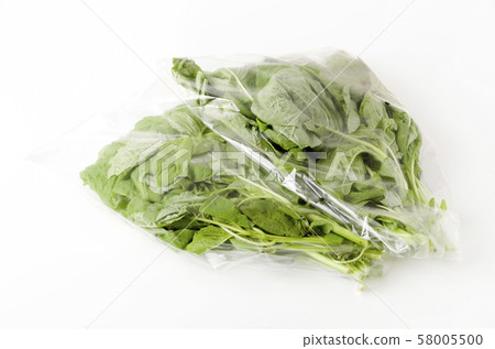 Amaranth leaves (leaf vegetables) in a bag Amaranth leaves (leaf vegetables) in a bag 58005500