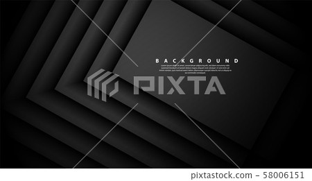 Direction of abstract gray arrow shadows. abstract on the black background of futuristic modern design 58006151