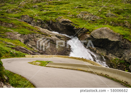 Norwegian nature, route Gamle Strynefjellsvegen. Norwegian nature, route Gamle Strynefjellsvegen. 58006682