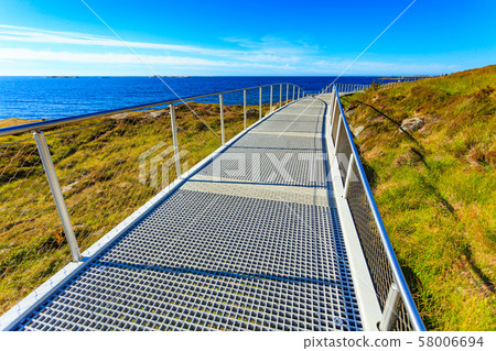 Eldhusoya, hiking walking path, Norway 58006694