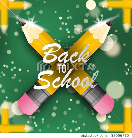 vector design template for Back to school. - Stock Illustration ...