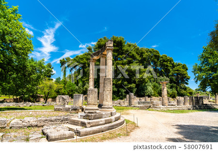 The Philippeion at Olympia in Greece 58007691