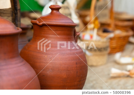 asia brown jug handmade manufacture natural copy asia brown jug handmade manufacture natural copy 58008396