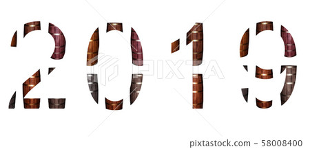symbol figure of the year two thousand nineteen symbol figure of the year two thousand nineteen 58008400