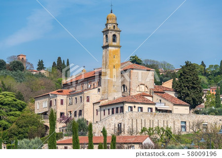 Church in Arqua Petrarca Church in Arqua Petrarca 58009196