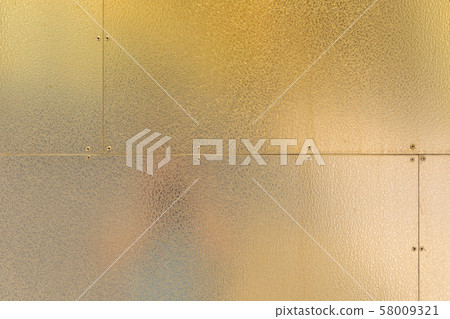 Golden tile with purple or gray gradient with abstract rough texture background. 58009321