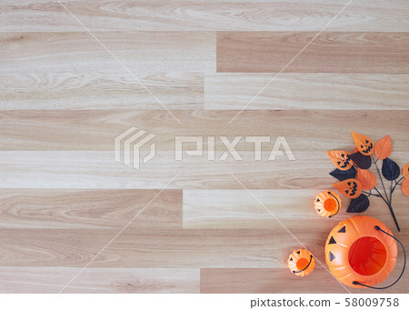 Collection of Halloween party objects forming a 58009758