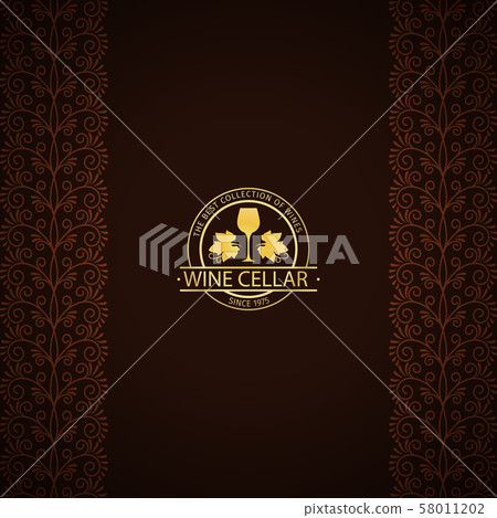 Wine cellar decorative card Wine cellar decorative card 58011202