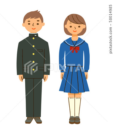 School uniforms and sailor suits 58014985