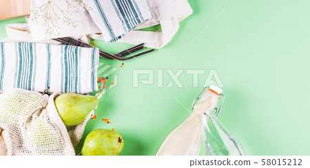 Zero waste food shopping accessories and tools 58015212
