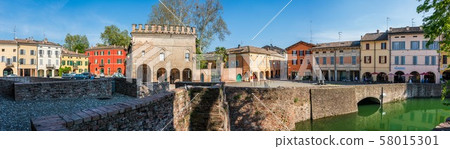 Main square in Fontanellato 58015301