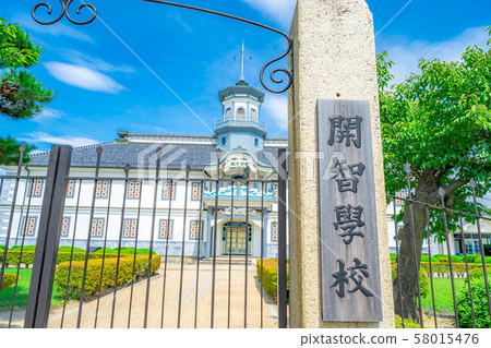 National treasure former Kaichi school building [Nagano] 58015476