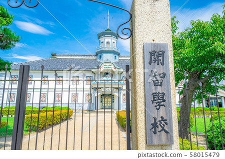 National treasure former Kaichi school building [Nagano] 58015479