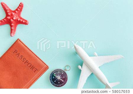 Minimal simple flat lay travel adventure trip Minimal simple flat lay travel adventure trip 58017033