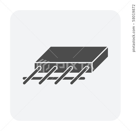 reinforced concrete icon 58019872