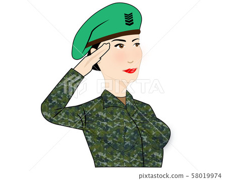 Devil female soldier 58019974