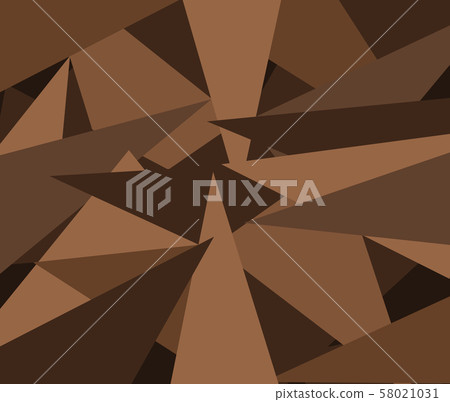 Stacked triangular pattern Many shades of brown. Stacked triangular pattern Many shades of brown. 58021031