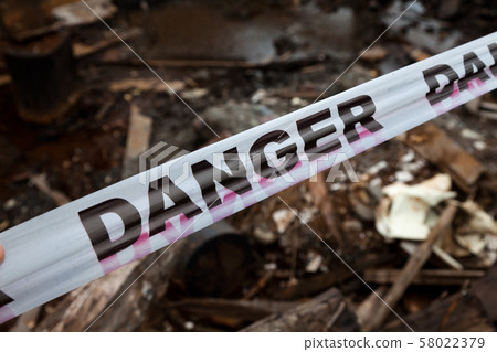 Danger Sign Tape 58022379